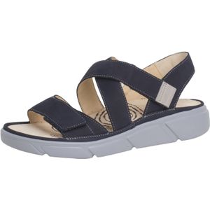 Sandalen - Effen - Leer/Suède - Velcro Sluiting - Verstelbare Bandjes