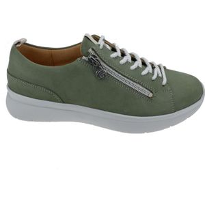 Ganter Kira sneakers voor dames, groen (salie), 38.5 EU X-breed