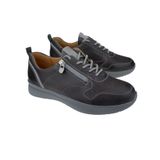Ganter Kira sneakers voor dames, grijs, 39 EU X-breed