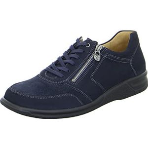 Ganter 256782 KURT - Heren sneakersHeren veterschoenVrije tijdsschoenen - Kleur: Blauw - Maat: 43.5