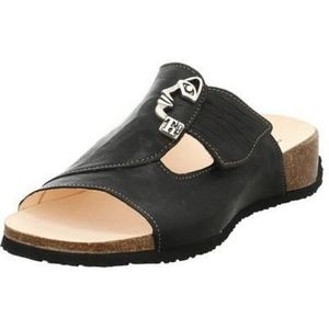 Think! Mizzi Pantolette voor dames, 0010 Zwart Combi, 44 EU