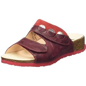 Think! Mizzi Slippers voor dames, 5000 Rosso Combi