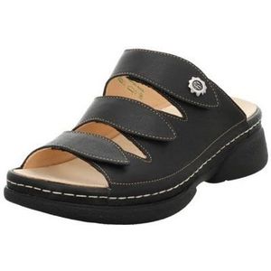 Think! Cambio - Gezondheidsslippers - Zwart - Chroomvrij Gelooid Leer