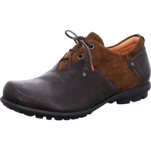 Think - Veterschoenen - Zwart - Leer - Vetersluiting