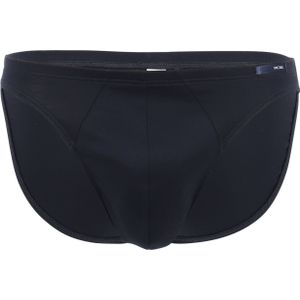HOM - PREMIUM COTTON Microbrief - Zwart - 100% Katoen