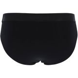 HOM - HO1 - Mini Briefs - Zwart - Katoenmodal, Horizontale Opening