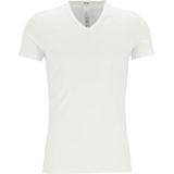 HOM - Classic T-shirt (1-pack) - V-Neck - Wit - mannen