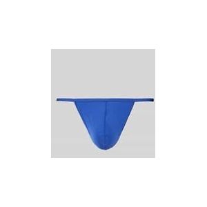Hom Plume G-string ondergoed voor heren (1 stuk), Blauw, XXL