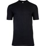 HOM - Harro New T-shirt (1-pack) - O Ronde hals - zwart