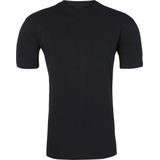 HOM - Harro New T-shirt (1-pack) - O Ronde hals - zwart