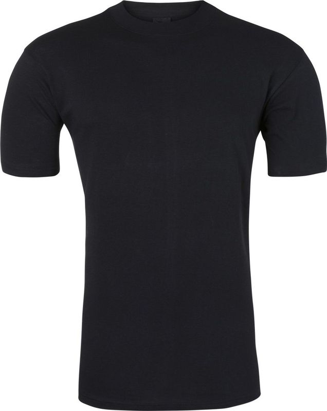 HOM - Harro New T-shirt (1-pack) - O Ronde hals - zwart