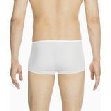 HOM Plumes trunk (1-pack) - heren boxer microfiber kort - wit - Maat: S