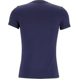 HOM Tencel soft tee-shirt v neck (1-pack) - heren T-shirt V-hals - donkerblauw
