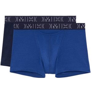 HOM Boxerlines - Boxerbriefs - Donkerblauw en Kobaltblauw - 2-Pack