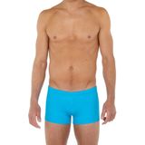 Eterna - Modern Fit Overhemd - Korte Mouwen - Lichtblauw - Oxford Weving