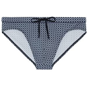 Badehose mit Allover-Muster Modell 'JEFREY'