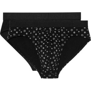 HOM - Boxerlines - Mini Briefs - Zwart en Grijs - 2-pack