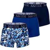 HOM - BOXERLINES - Boxer Briefs - Blauwtinten - 3-pack