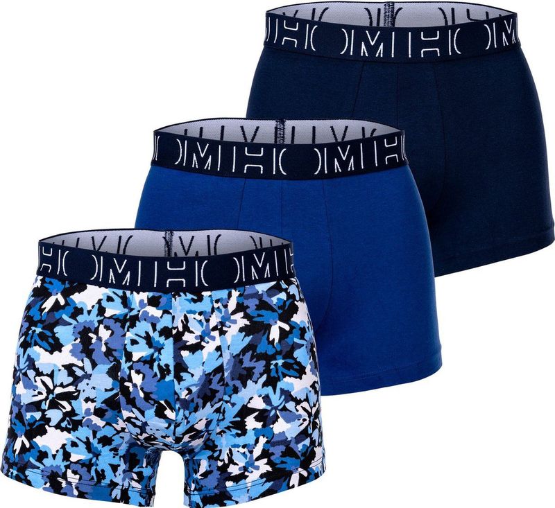 HOM - BOXERLINES - Boxer Briefs - Blauwtinten - 3-pack