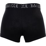 HOM - Vasily - Boxers - Zwart en Psychedelische Print - Stretch Katoen - 2-Pack