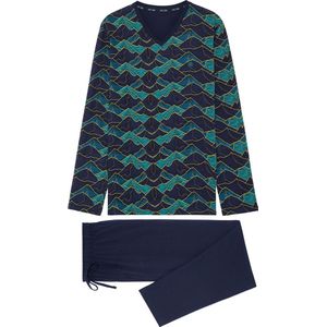 HOM - Long Sleepwear - Lino - navy