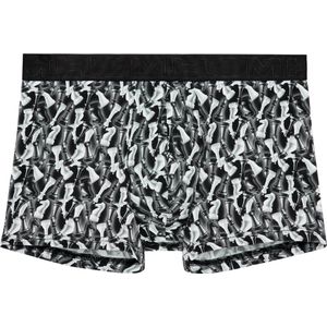 HOM - Chess - Boxer Briefs - Zwart en Wit - Microfiber