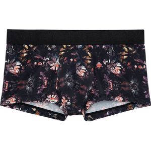 HOM - Sebastian - Korte Boxer - Zwart - Met Print