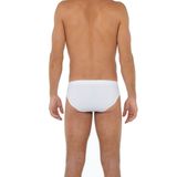 HOM Tencel soft comfort mini briefs (1-pack) - heren slip - wit