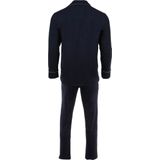 HOM - Albert - Heren Pyjama - Donkerblauw - 100% Katoen - Tweedelig