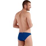 HOM - Nautical Cup - Zwemslip - Effen Blauw - Polyamide-Elastaan