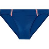 HOM - Nautical Cup - Zwemslip - Effen Blauw - Polyamide-Elastaan