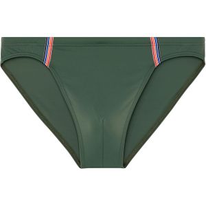 HOM Nautical cup swim micro briefs, heren zwemslip, kaki groen
