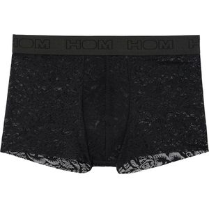HOM Free cut lace trunk (1 pack) heren boxer zwart