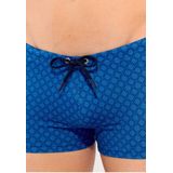 HOM - HENDAYE - Zwemboxershort - Blauwe Print