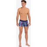 HOM - Duke - Boxer Briefs - Marineblauw - Geometrische Print