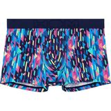HOM - Duke - Boxer Briefs - Marineblauw - Geometrische Print