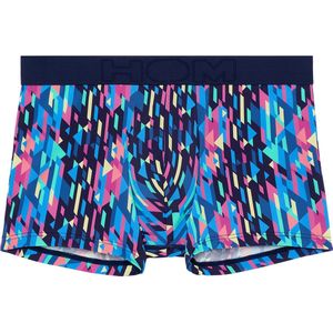 HOM - Duke - Boxer Briefs - Marineblauw - Geometrische Print