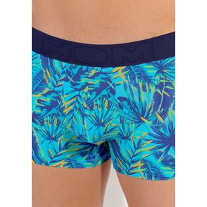 HOM - Valley Boxer briefs - Turquoise print - mannen - S