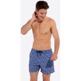 HOM - Socoa - Badeshorts - Blauw - Polyester