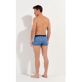 HOM - Vibe - Boxershorts - Blue print - Mannen