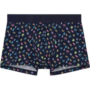HOM - Retro Boxer California - Broek - Marineblauw - Katoenmix