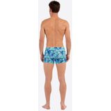 TARTANE - Badeshorts - Turquoise - Mikrofiber - Schildkrötenmotieven