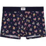 HOM - Love Story - Boxer - Marineblauw - Met Originele Hartjesprint