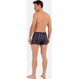 HOM - Love Story - Boxer - Marineblauw - Met Originele Hartjesprint
