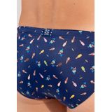 HOM - SUMMER - Zwembroek - Mariene Achtergrond - Italiaanse Polyamide - Oeko-Tex-gecertificeerd