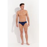 HOM - SUMMER - Zwembroek - Mariene Achtergrond - Italiaanse Polyamide - Oeko-Tex-gecertificeerd