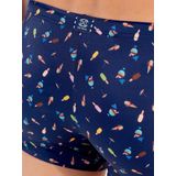 HOM - Summer - Boxershorts - Marineblauw - Italiaans Polyamide/Elastaan