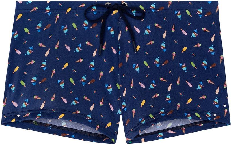 HOM - Summer - Boxershorts - Marineblauw - Italiaans Polyamide/Elastaan