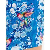 Kolibris - Zwembroek - Blauw - Sneldrogend Materiaal