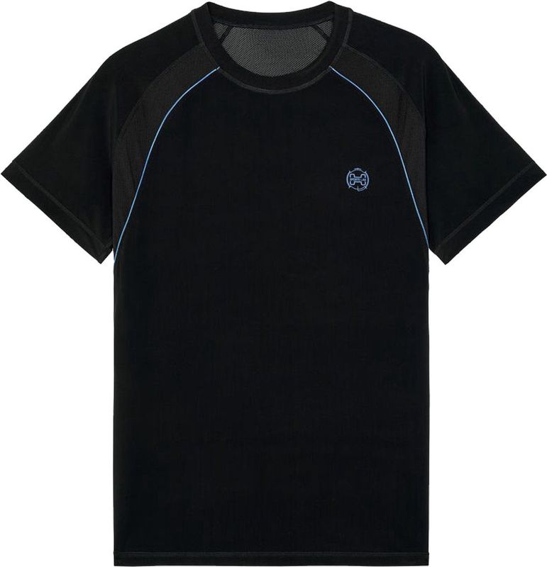 HOM - Sports Lab T-Shirt - Black - Katoen - Lichtgewicht en Ademend